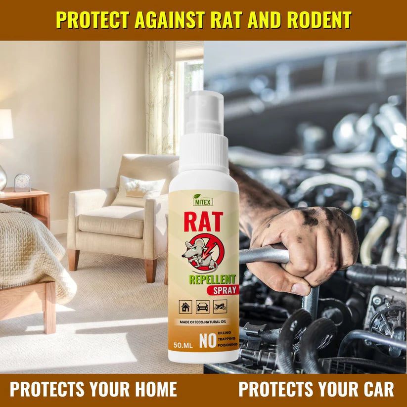 Rat Repellent Spray - Safe, Effective Rat Protection (Buy1 Get2 Free)