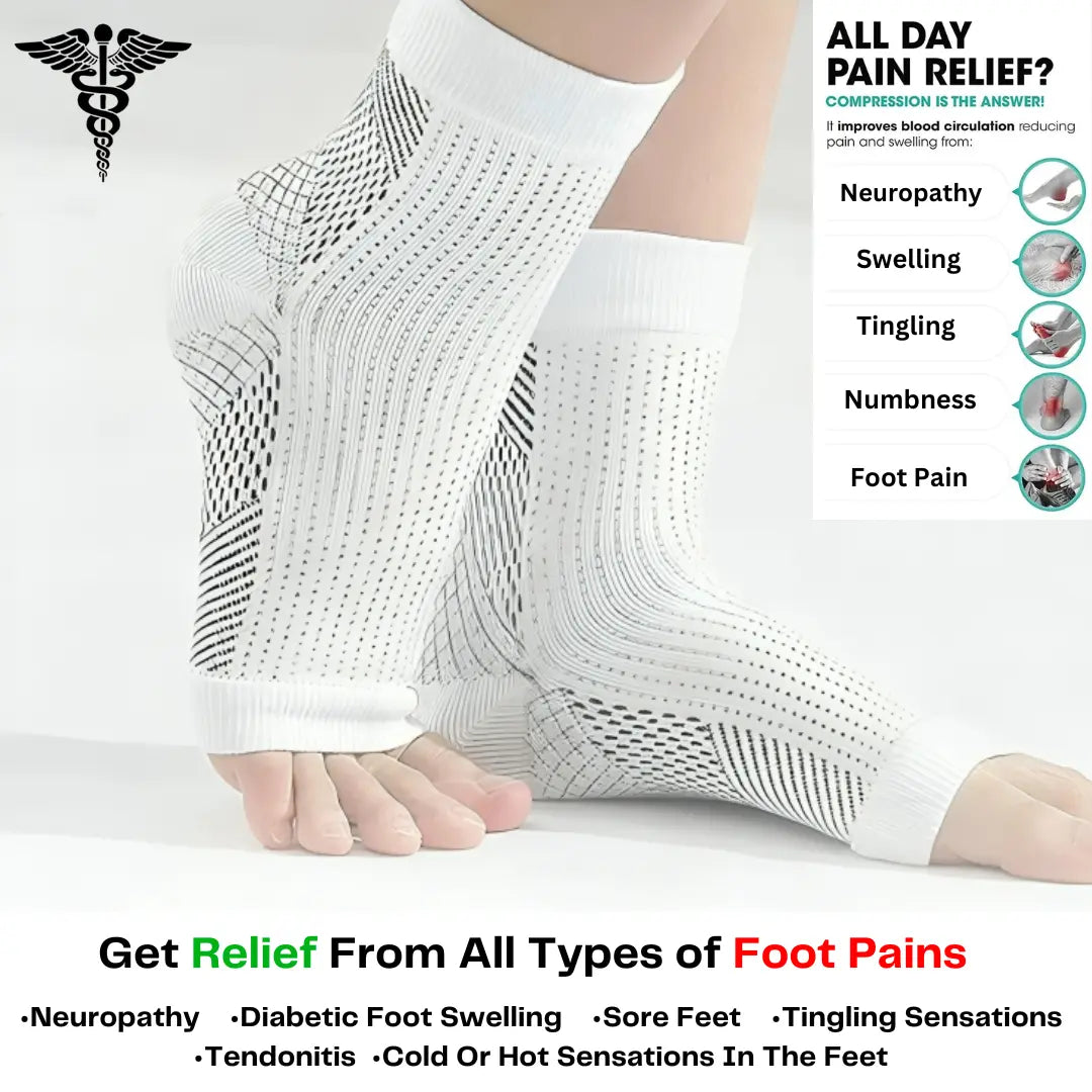 Neuropathy Compression Socks for Foot Pain,Swelling 🔥 BUY 1 GET 1 FREE 🔥