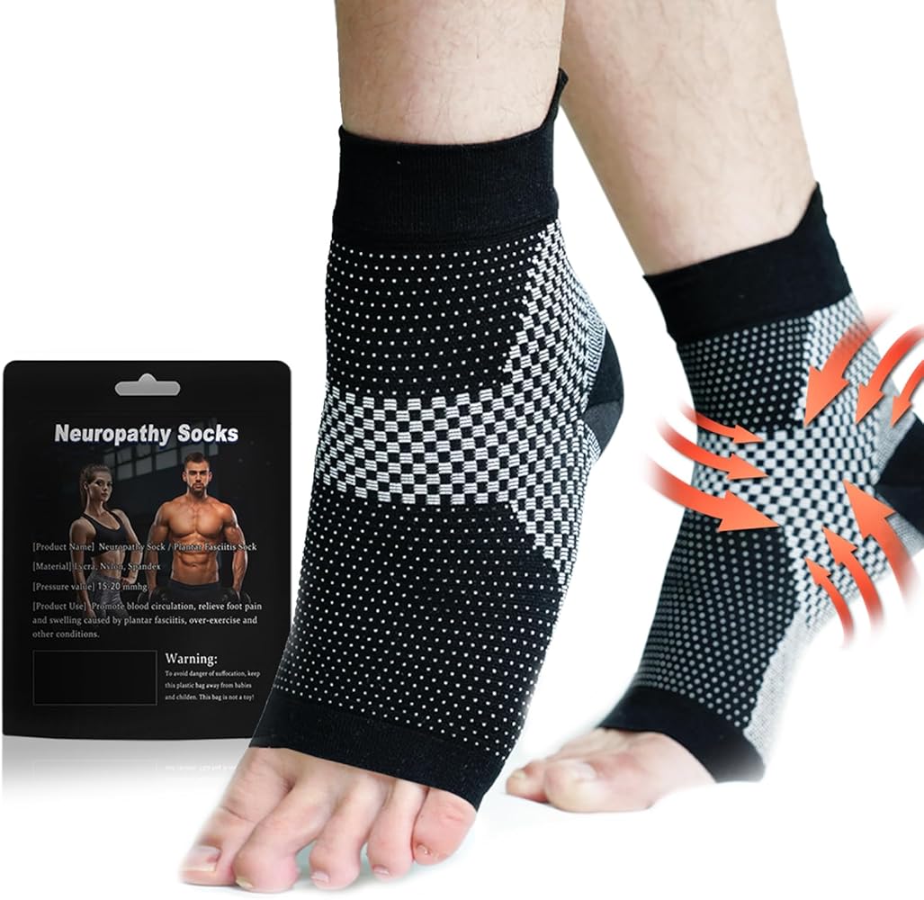 New Orthopedic Neuro Compression Socks ( Buy1 Get1 Free )
