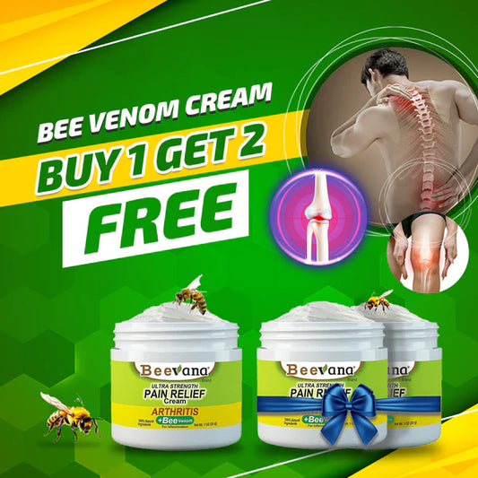 Bee Venom Joint and Muscle Therapy Cream (🔥Buy 1 get 2 FREE Today Only)