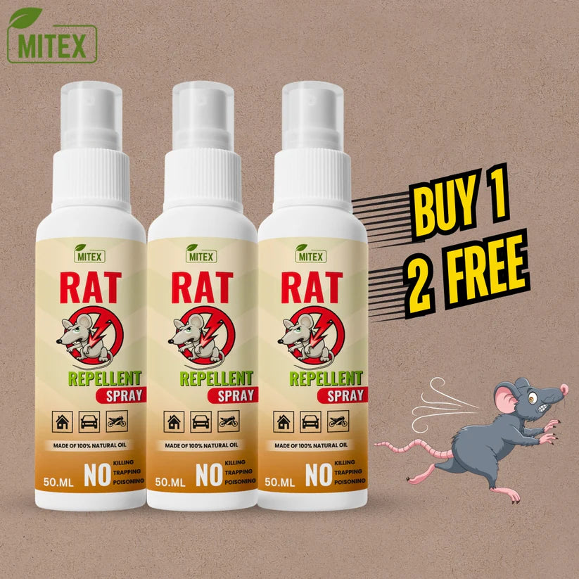 Rat Repellent Spray - Safe, Effective Rat Protection (Buy1 Get2 Free)