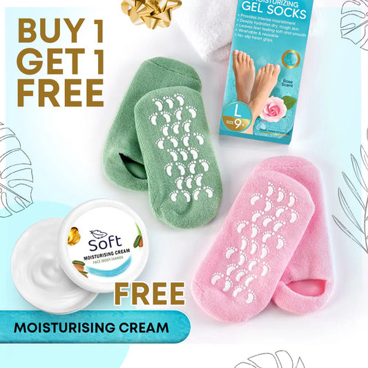 TheSocks™ - Foot Spa Pedicure Silicone Socks For Men & Women (Free Moisturizing Cream)