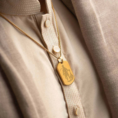 Hanuman Chalisa Pendant – Carry the Blessings of Lord Hanuman