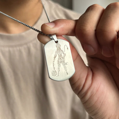 Hanuman Chalisa Pendant – Carry the Blessings of Lord Hanuman