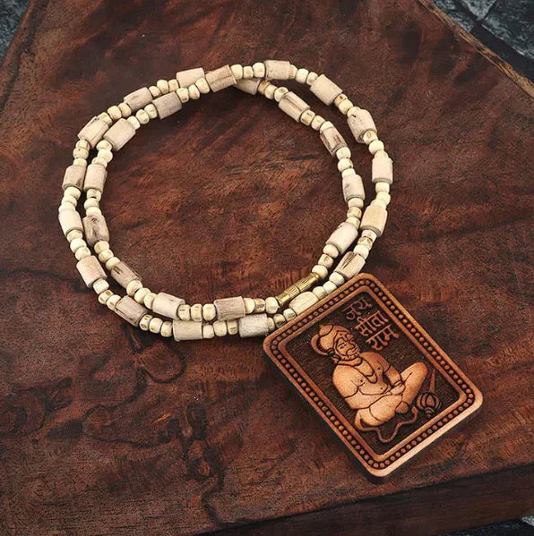 Shri Bageshwar Dham Tulsi Mala (100% Original Tulsi beads) - Buy 1 Get 1 Free🔥