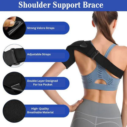 ORTHO SHOULDER SUPPORT| – PAIN RELIEF Shoulder Support Back Brace (DOCTOR'S CHOICE) INSTANT RELIEF