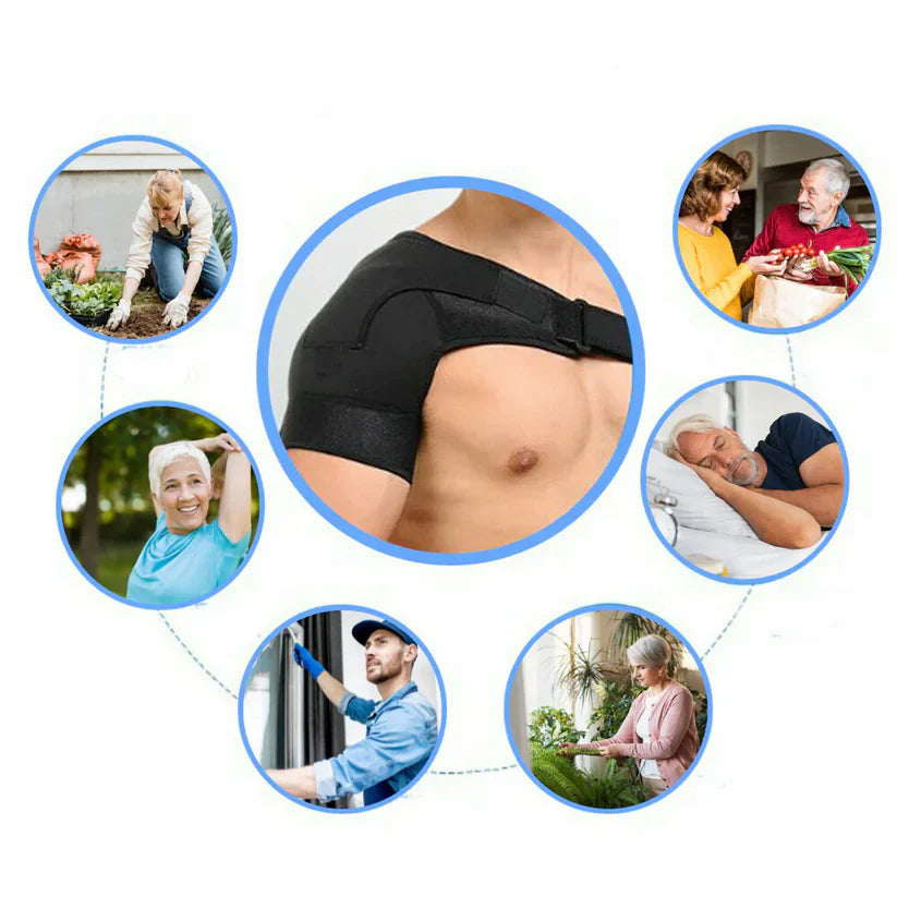 ORTHO SHOULDER SUPPORT| – PAIN RELIEF Shoulder Support Back Brace (DOCTOR'S CHOICE) INSTANT RELIEF